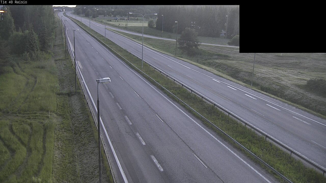 Weather Camera Image Väg 40 Reso, Raisio, Varsinais-Suomi