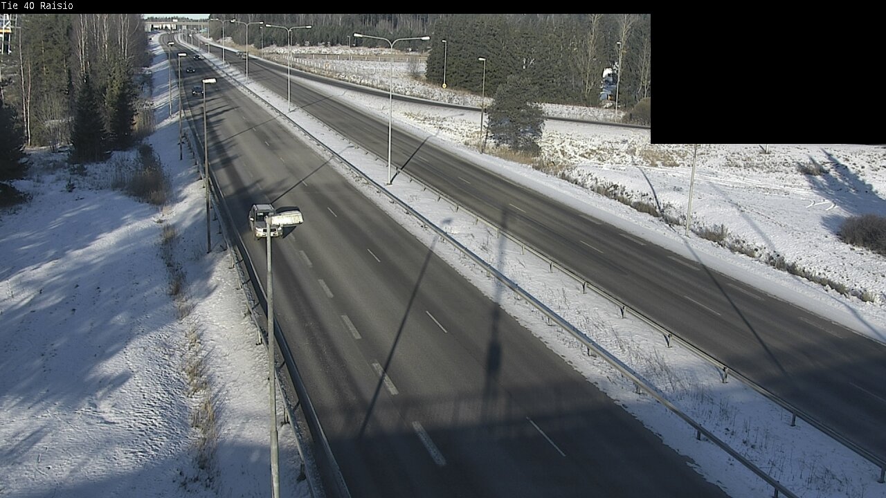 Weather Camera Image Väg 40 Reso, Raisio, Varsinais-Suomi