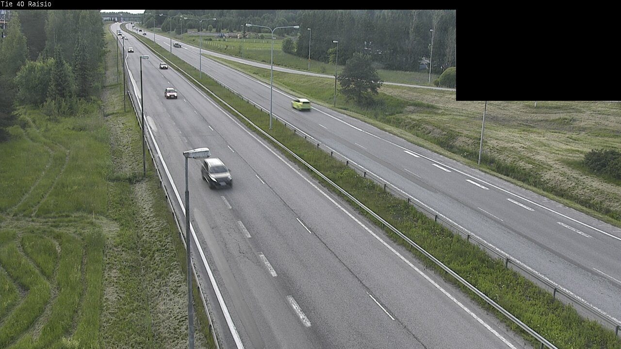 Weather Camera Image Väg 40 Reso, Raisio, Varsinais-Suomi