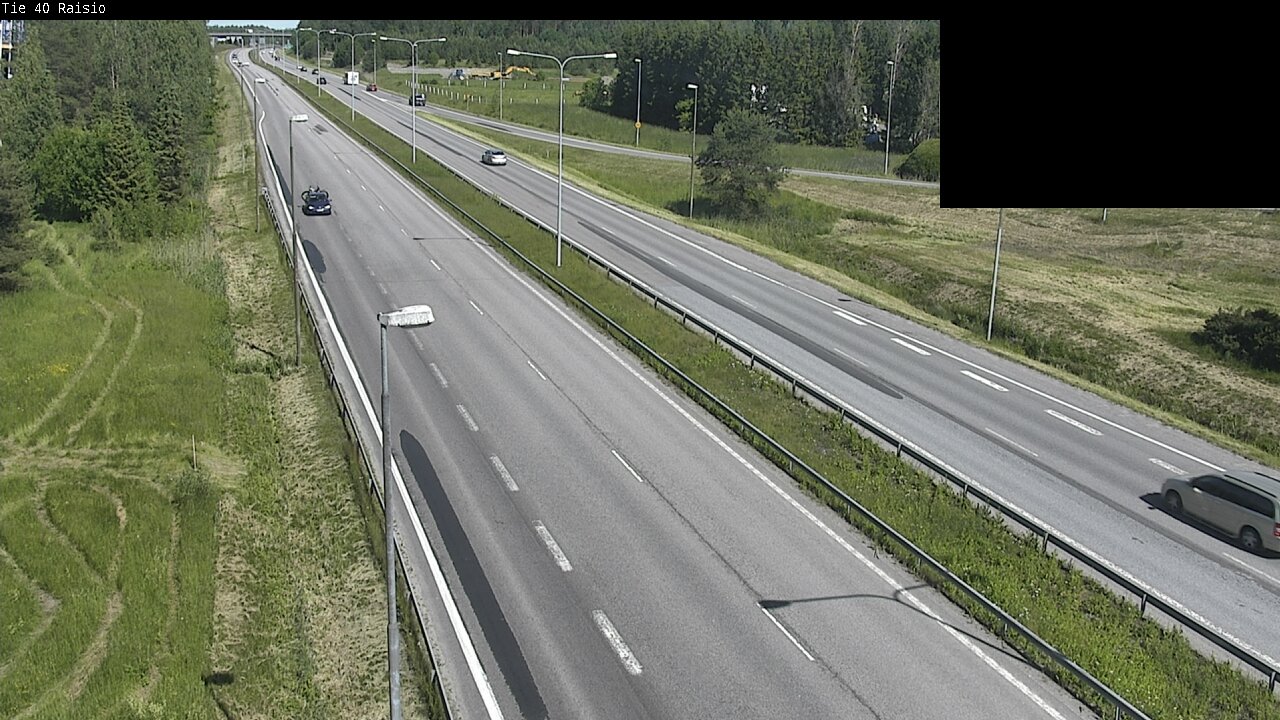 Weather Camera Image Väg 40 Reso, Raisio, Varsinais-Suomi