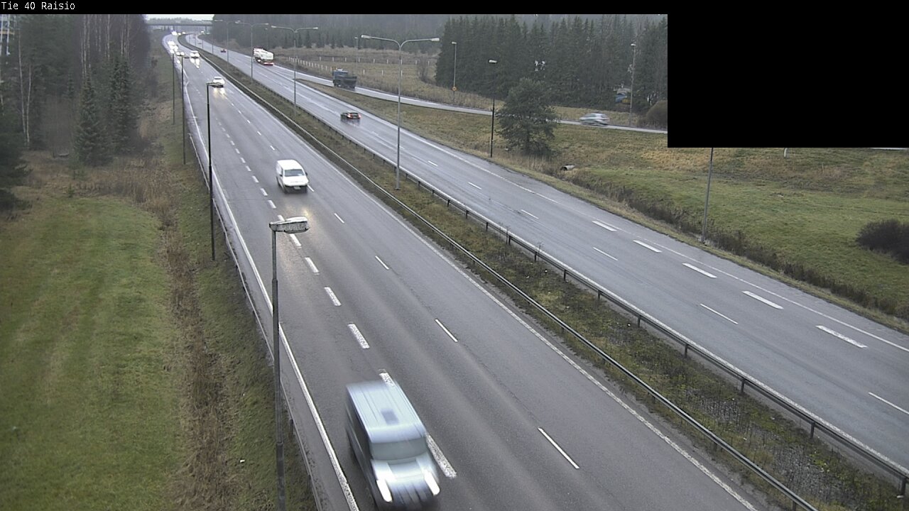 Weather Camera Image Väg 40 Reso, Raisio, Varsinais-Suomi