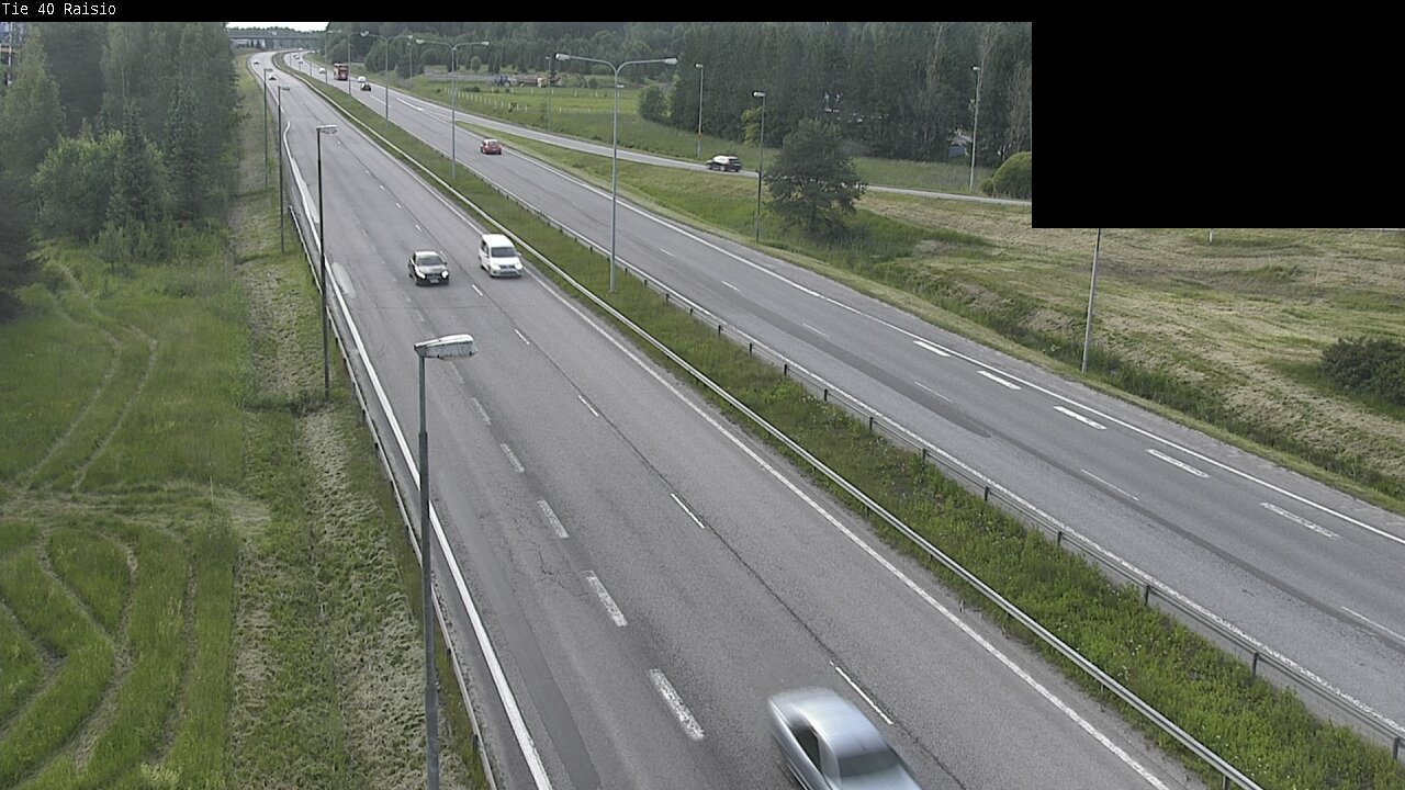 Weather Camera Image Väg 40 Reso, Raisio, Varsinais-Suomi