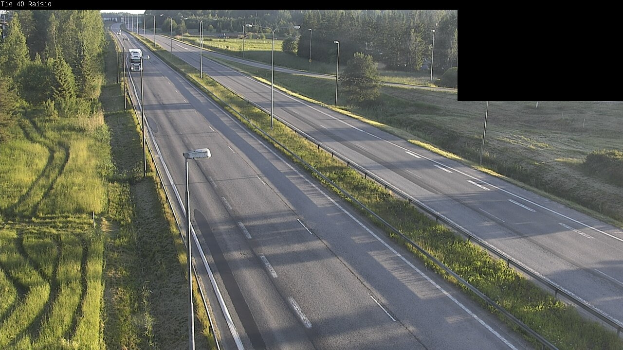 Weather Camera Image Väg 40 Reso, Raisio, Varsinais-Suomi