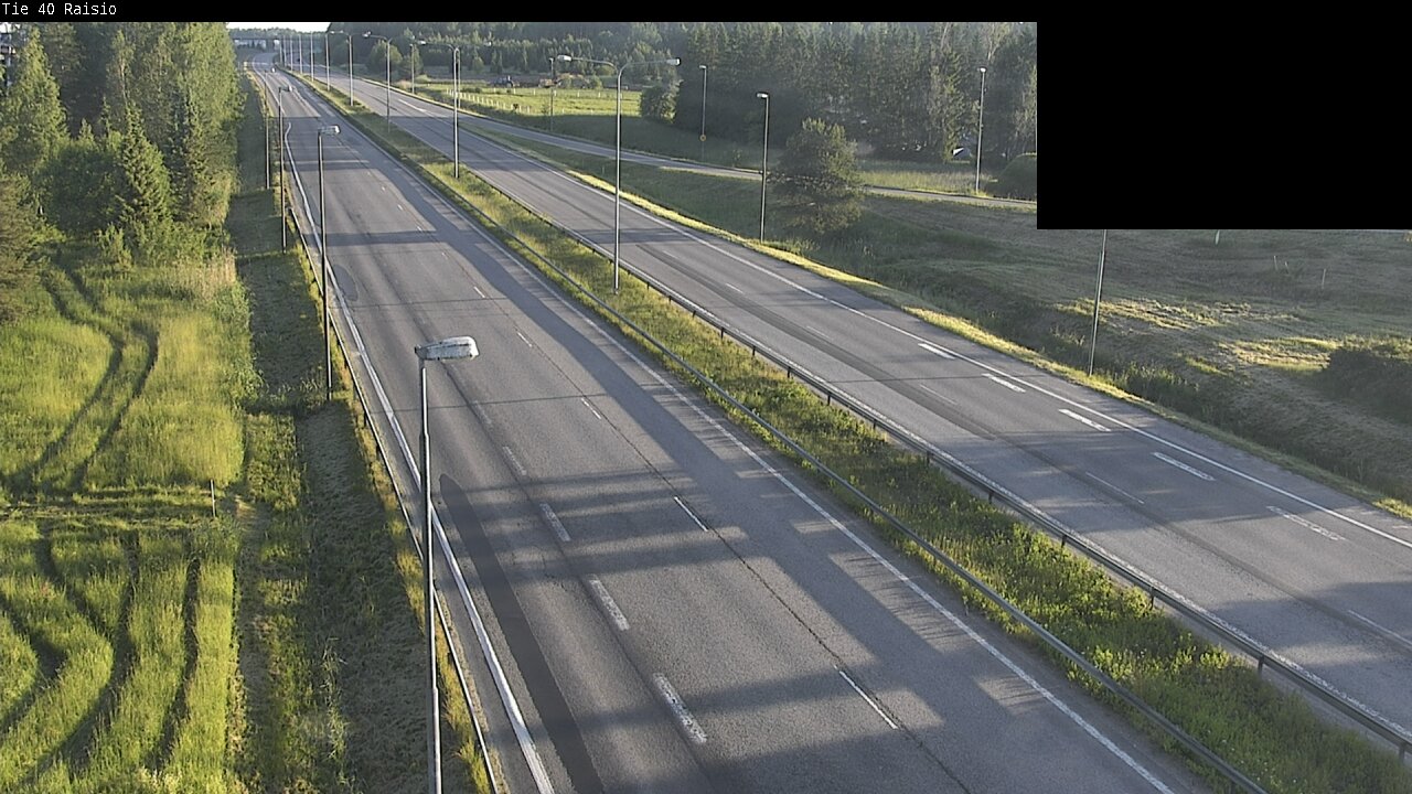 Weather Camera Image Väg 40 Reso, Raisio, Varsinais-Suomi