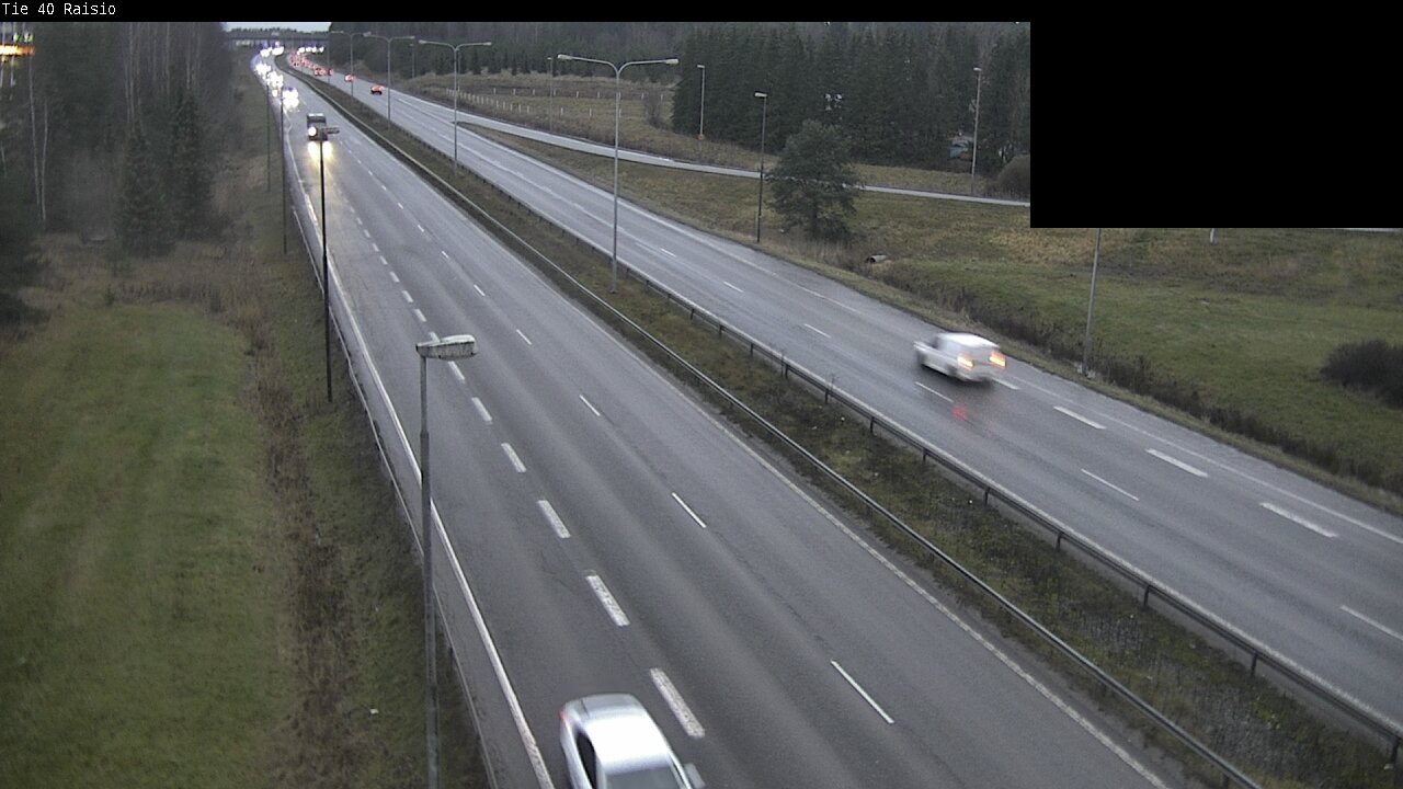 Weather Camera Image Väg 40 Reso, Raisio, Varsinais-Suomi