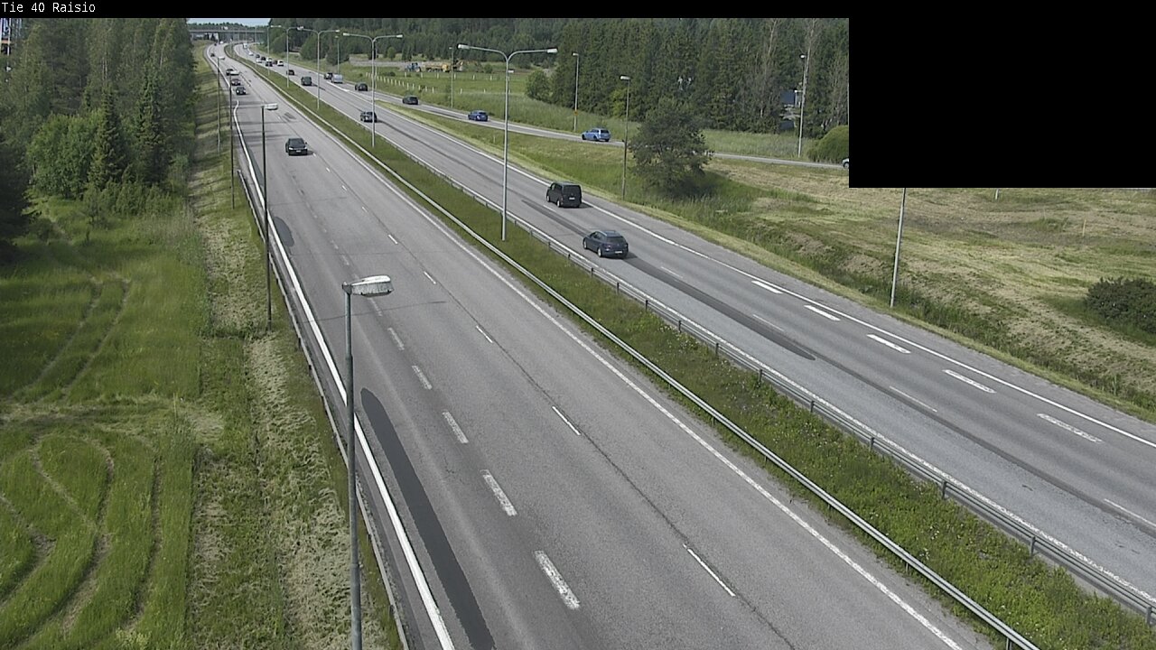 Weather Camera Image Väg 40 Reso, Raisio, Varsinais-Suomi