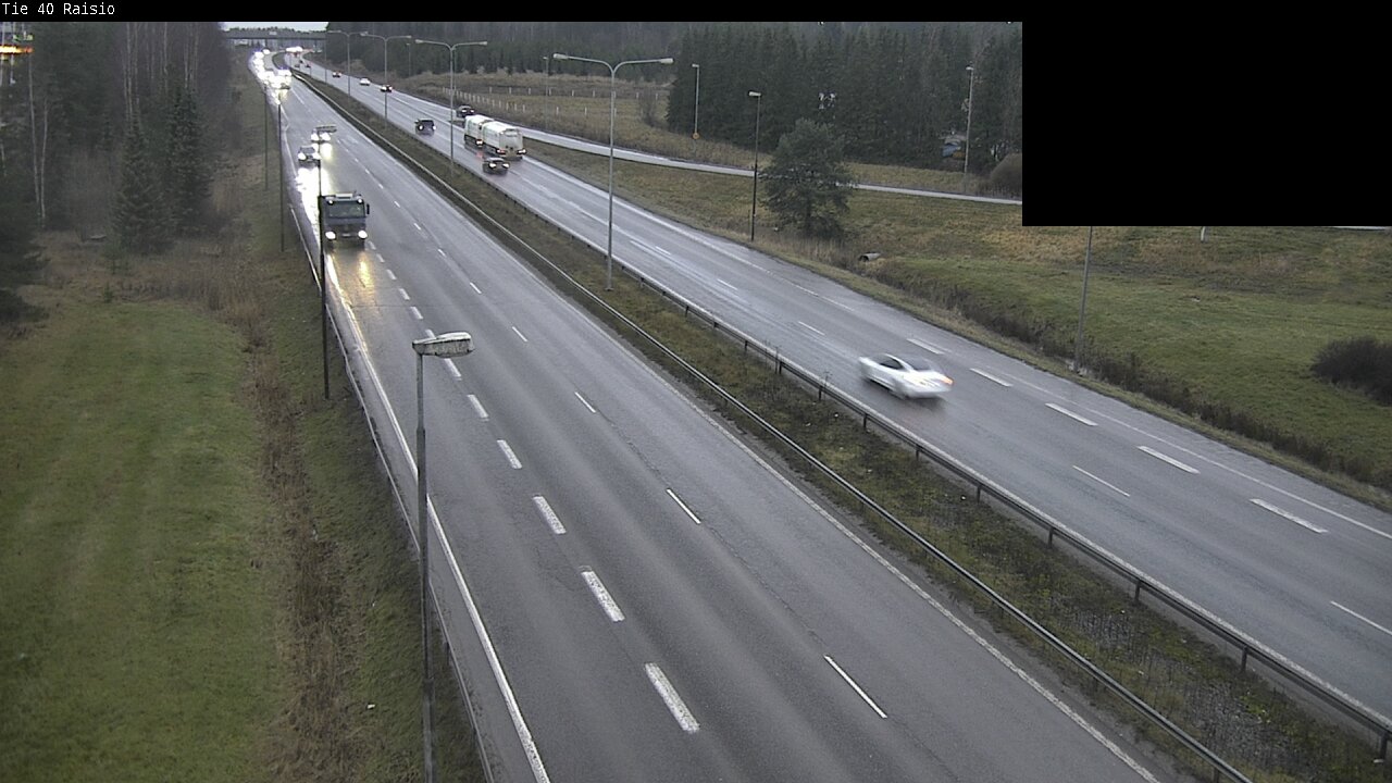 Weather Camera Image Väg 40 Reso, Raisio, Varsinais-Suomi