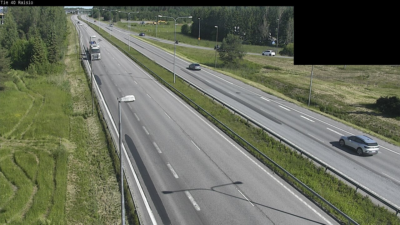 Weather Camera Image Väg 40 Reso, Raisio, Varsinais-Suomi