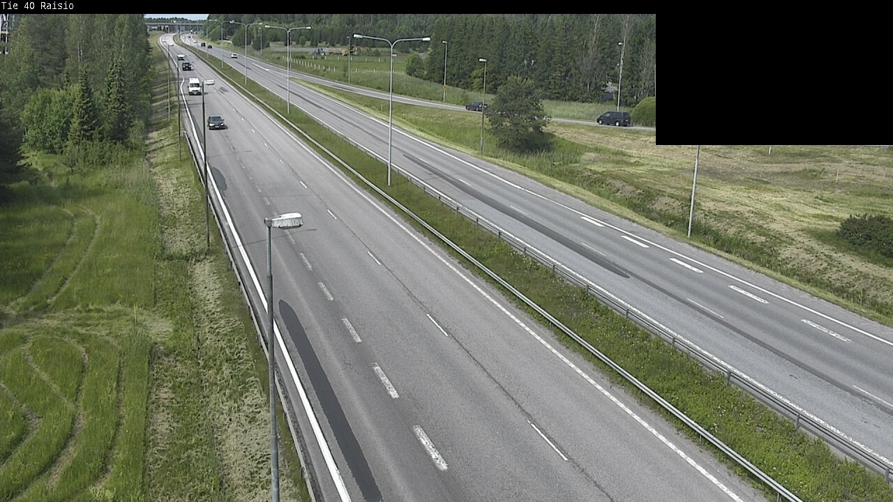Weather Camera Image Väg 40 Reso, Raisio, Varsinais-Suomi