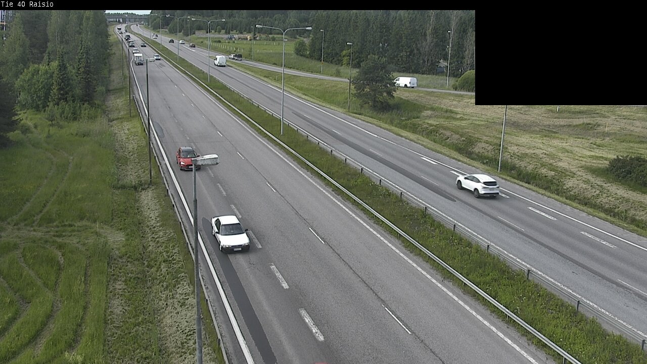 Weather Camera Image Väg 40 Reso, Raisio, Varsinais-Suomi