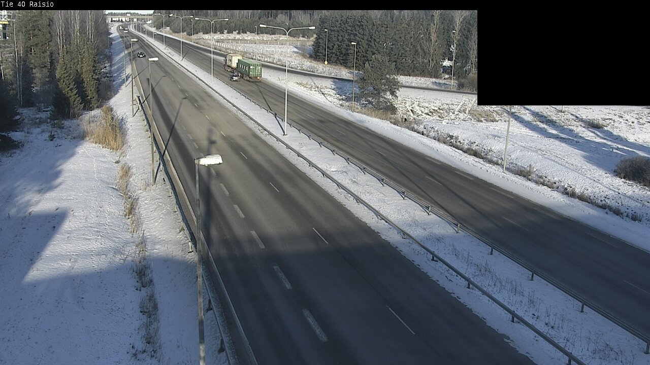 Weather Camera Image Väg 40 Reso, Raisio, Varsinais-Suomi