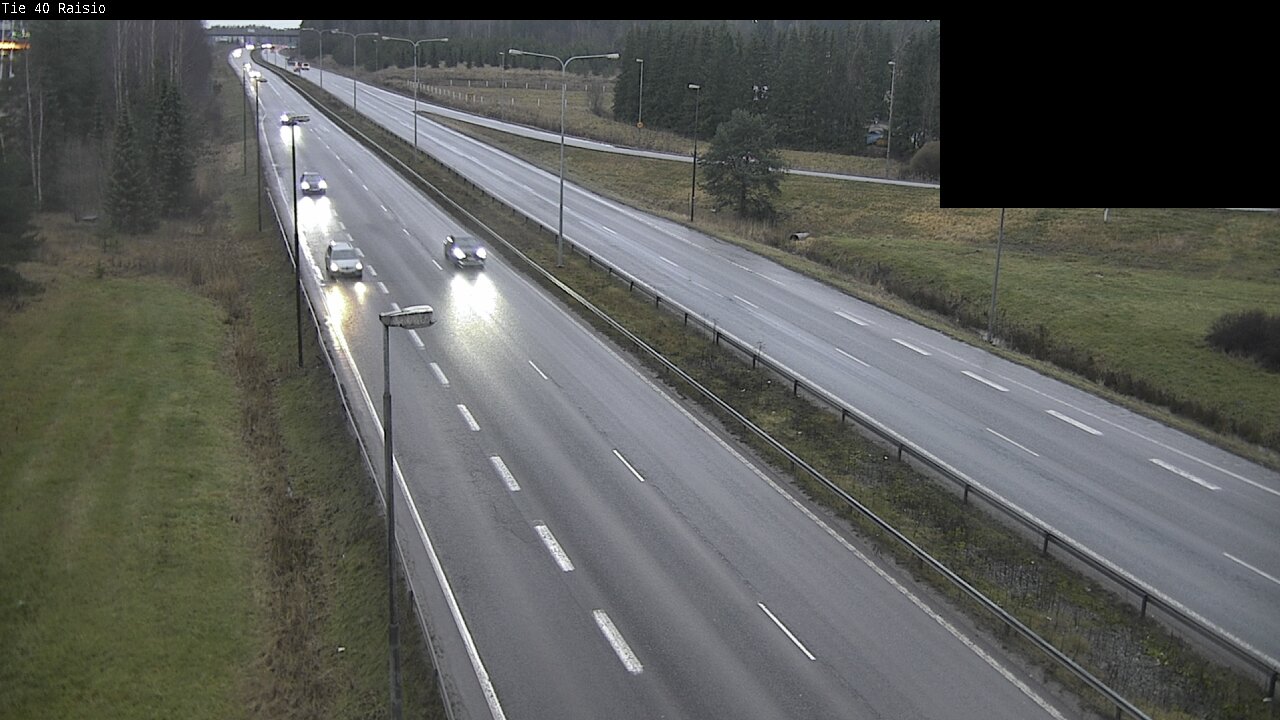 Weather Camera Image Väg 40 Reso, Raisio, Varsinais-Suomi