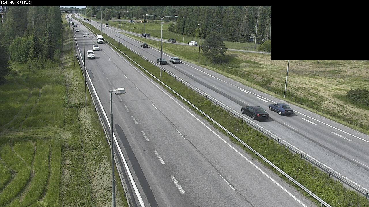 Weather Camera Image Väg 40 Reso, Raisio, Varsinais-Suomi