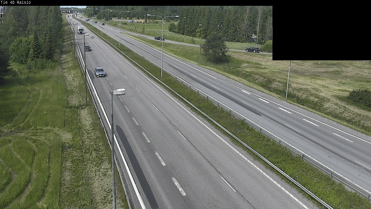 Weather Camera Image Väg 40 Reso, Raisio, Varsinais-Suomi