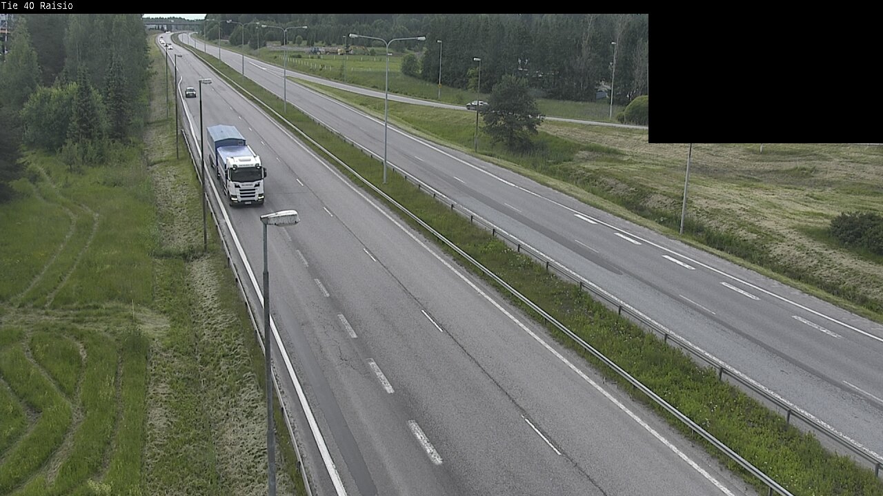 Weather Camera Image Väg 40 Reso, Raisio, Varsinais-Suomi