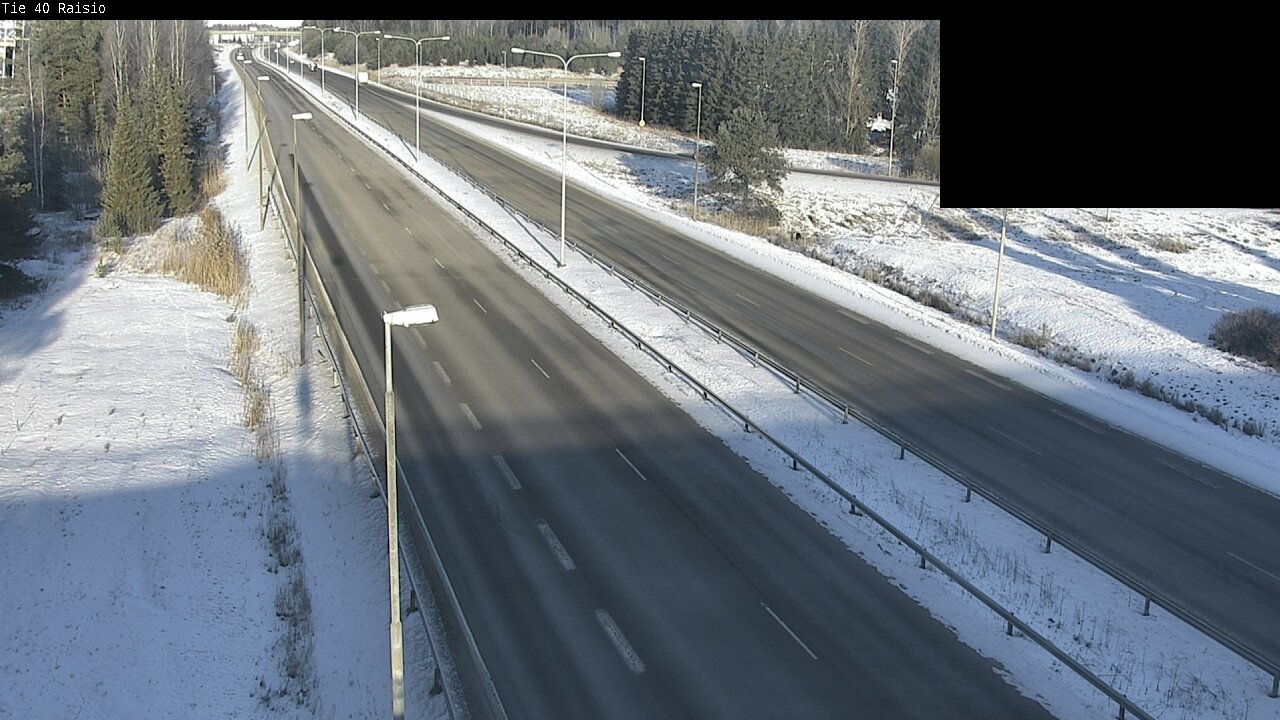 Weather Camera Image Väg 40 Reso, Raisio, Varsinais-Suomi