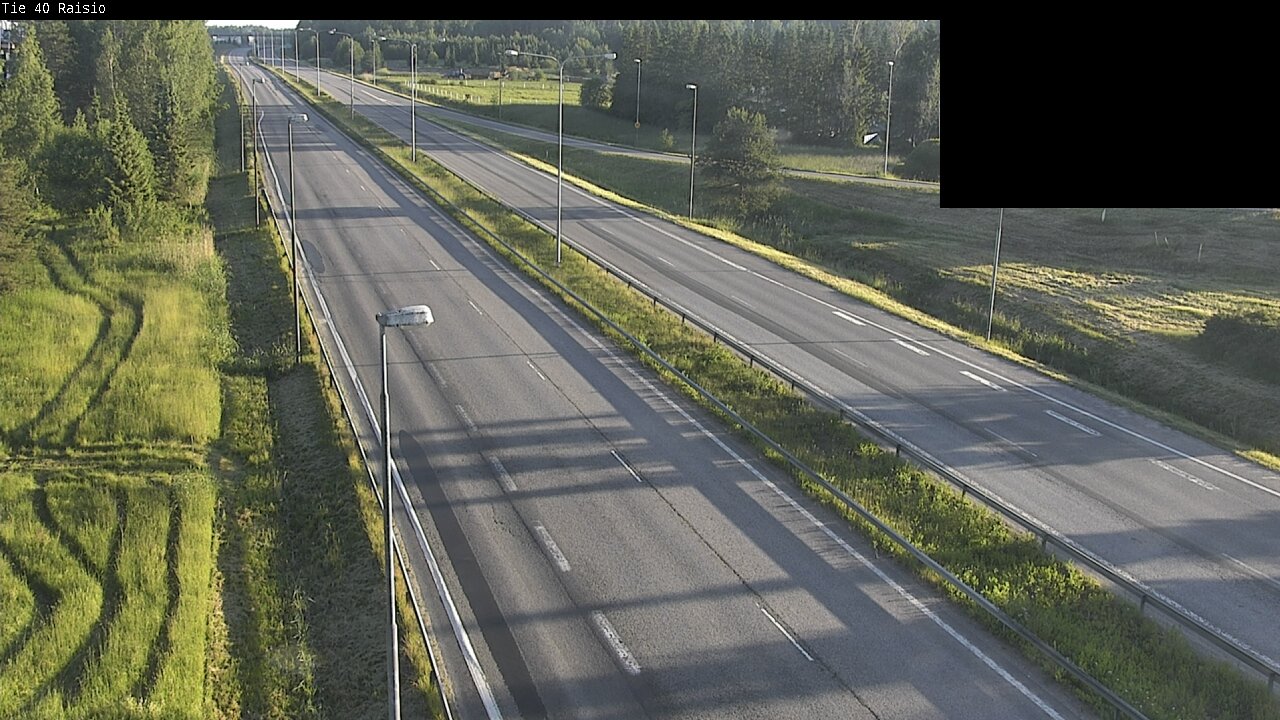 Weather Camera Image Väg 40 Reso, Raisio, Varsinais-Suomi
