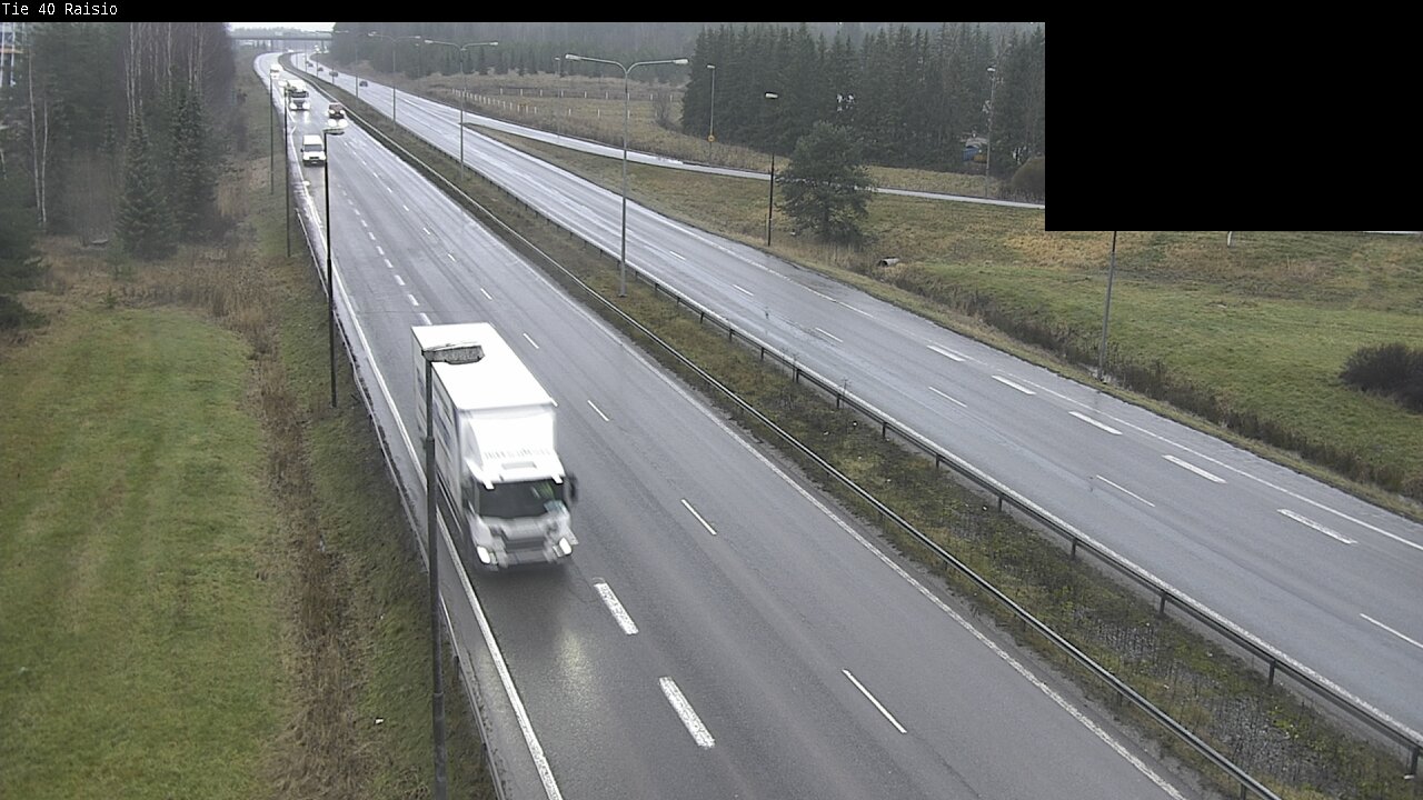 Weather Camera Image Väg 40 Reso, Raisio, Varsinais-Suomi