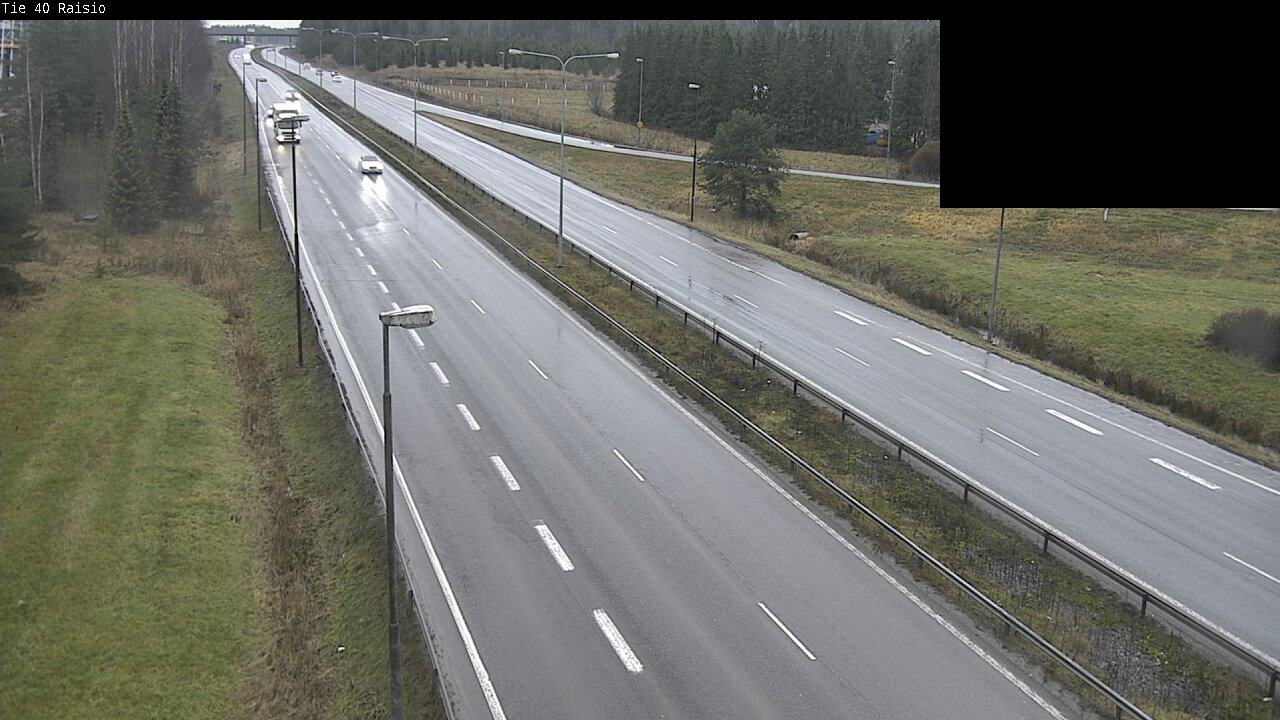 Weather Camera Image Väg 40 Reso, Raisio, Varsinais-Suomi