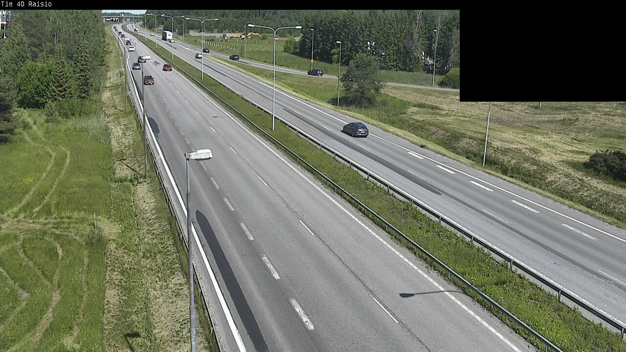 Weather Camera Image Väg 40 Reso, Raisio, Varsinais-Suomi