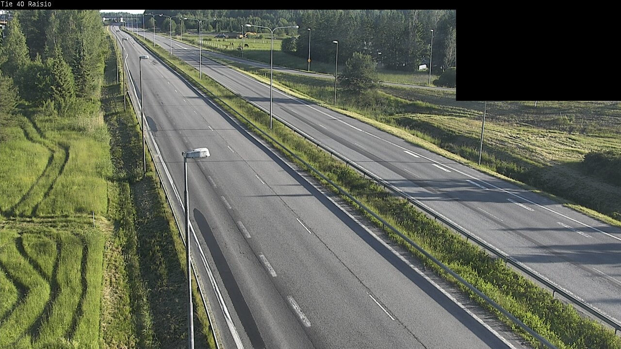 Weather Camera Image Väg 40 Reso, Raisio, Varsinais-Suomi