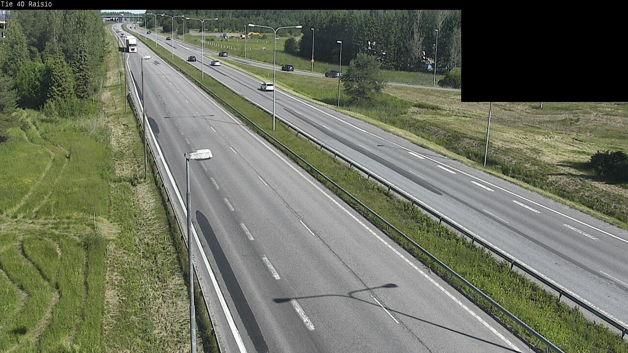Weather Camera Image Väg 40 Reso, Raisio, Varsinais-Suomi