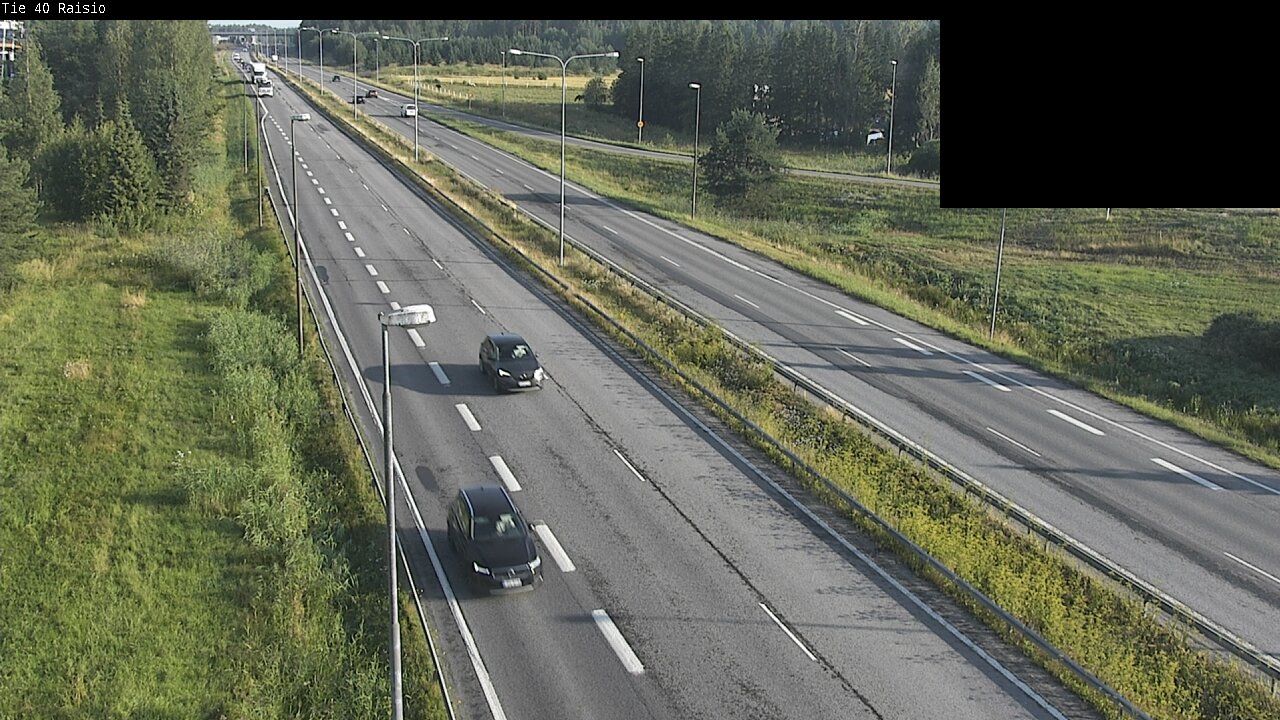 Weather Camera Image Väg 40 Reso, Raisio, Varsinais-Suomi