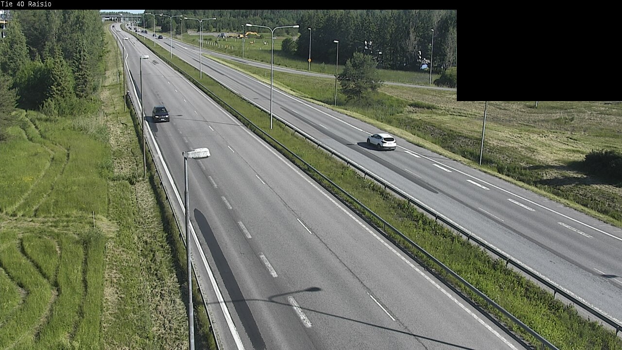 Weather Camera Image Väg 40 Reso, Raisio, Varsinais-Suomi