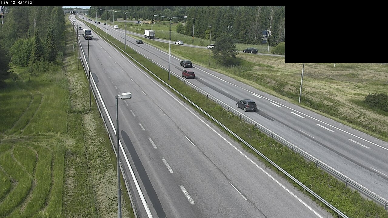 Weather Camera Image Väg 40 Reso, Raisio, Varsinais-Suomi