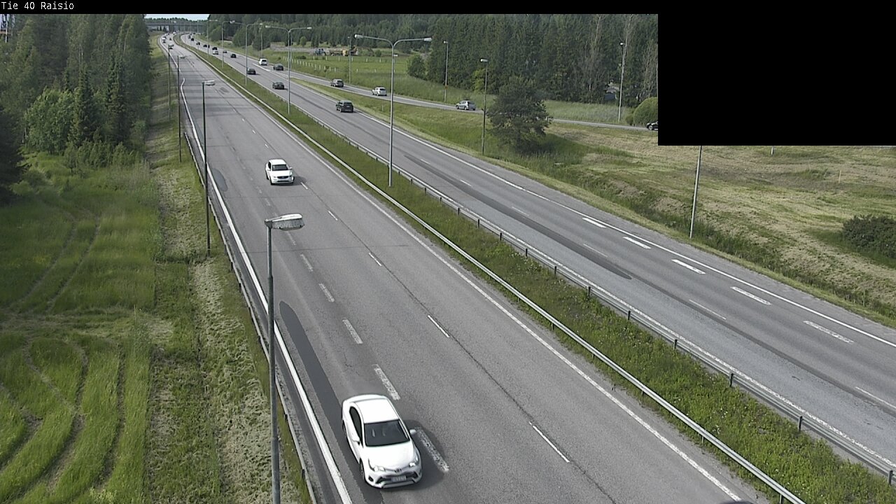 Weather Camera Image Väg 40 Reso, Raisio, Varsinais-Suomi
