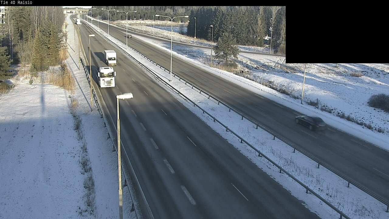 Weather Camera Image Väg 40 Reso, Raisio, Varsinais-Suomi