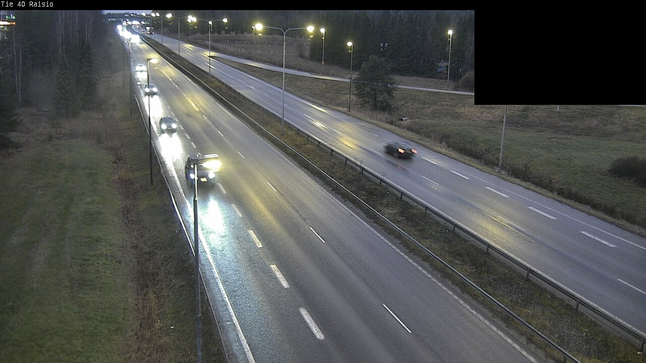 Weather Camera Image Väg 40 Reso, Raisio, Varsinais-Suomi
