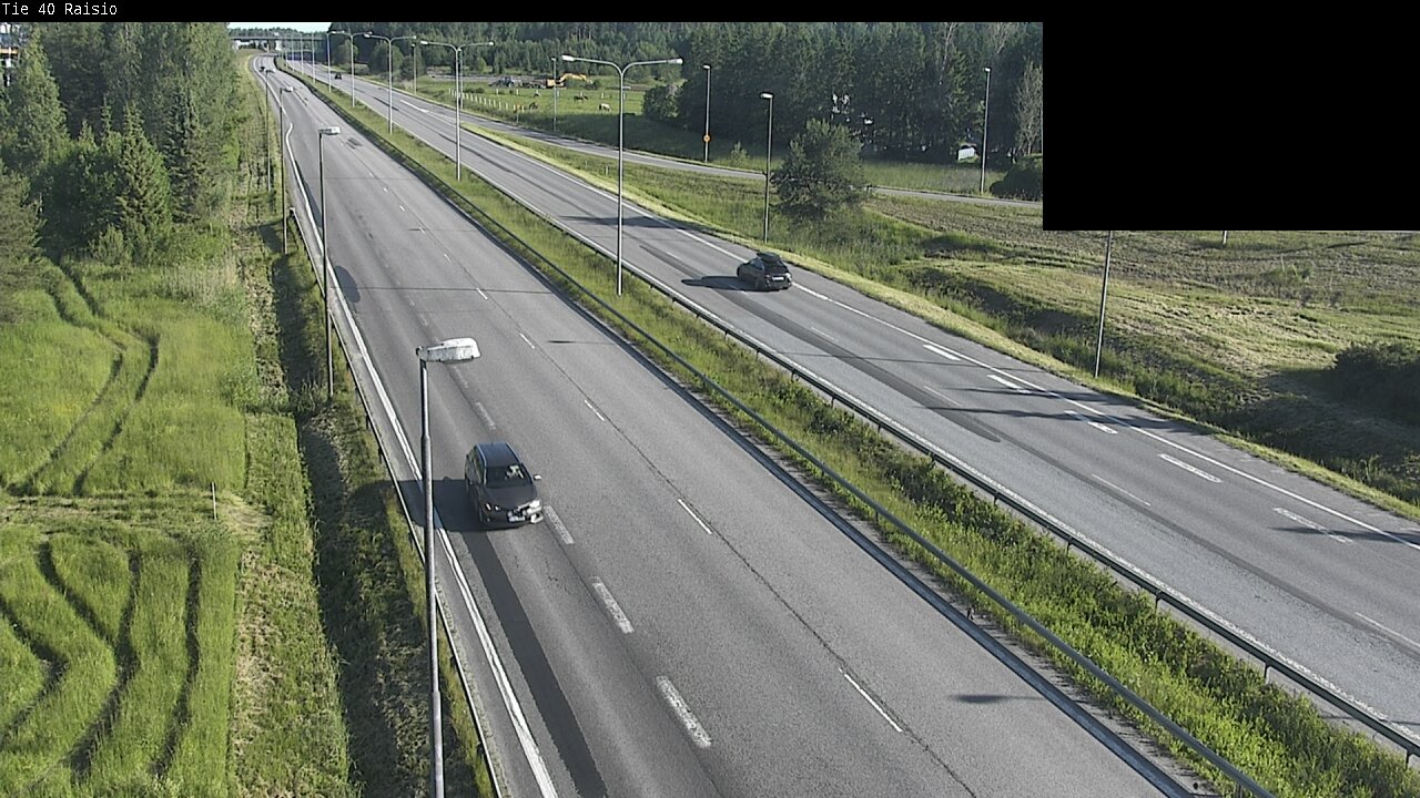 Weather Camera Image Väg 40 Reso, Raisio, Varsinais-Suomi