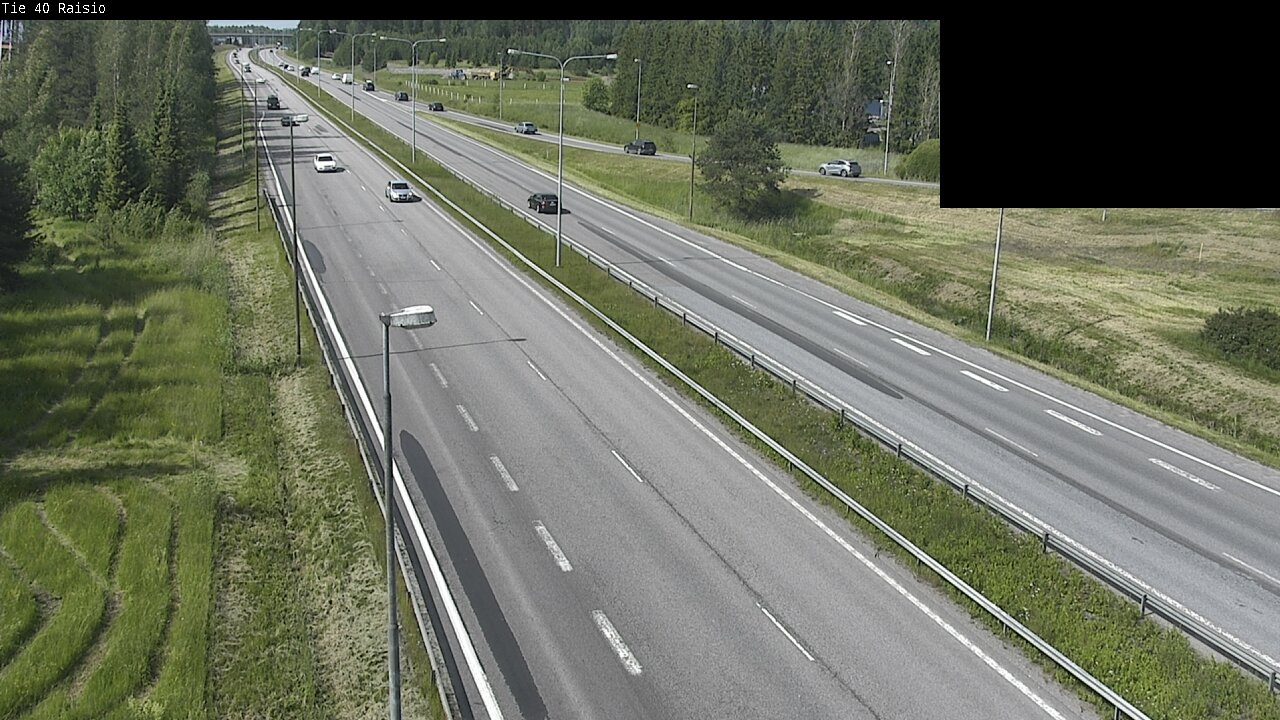 Weather Camera Image Väg 40 Reso, Raisio, Varsinais-Suomi