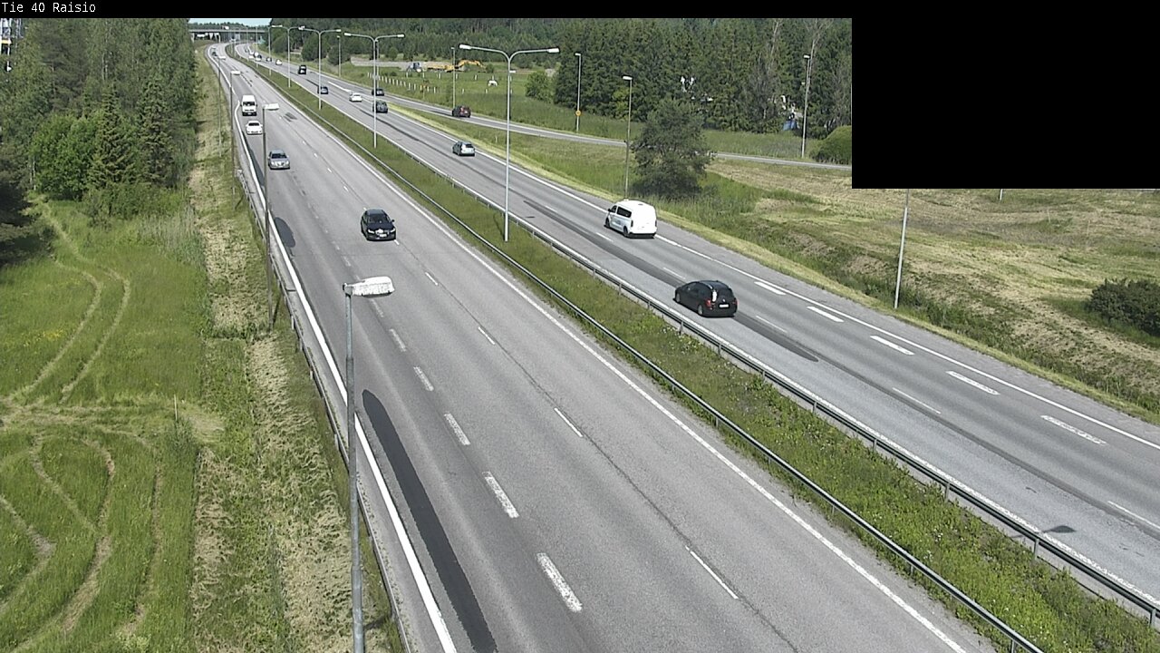 Weather Camera Image Väg 40 Reso, Raisio, Varsinais-Suomi