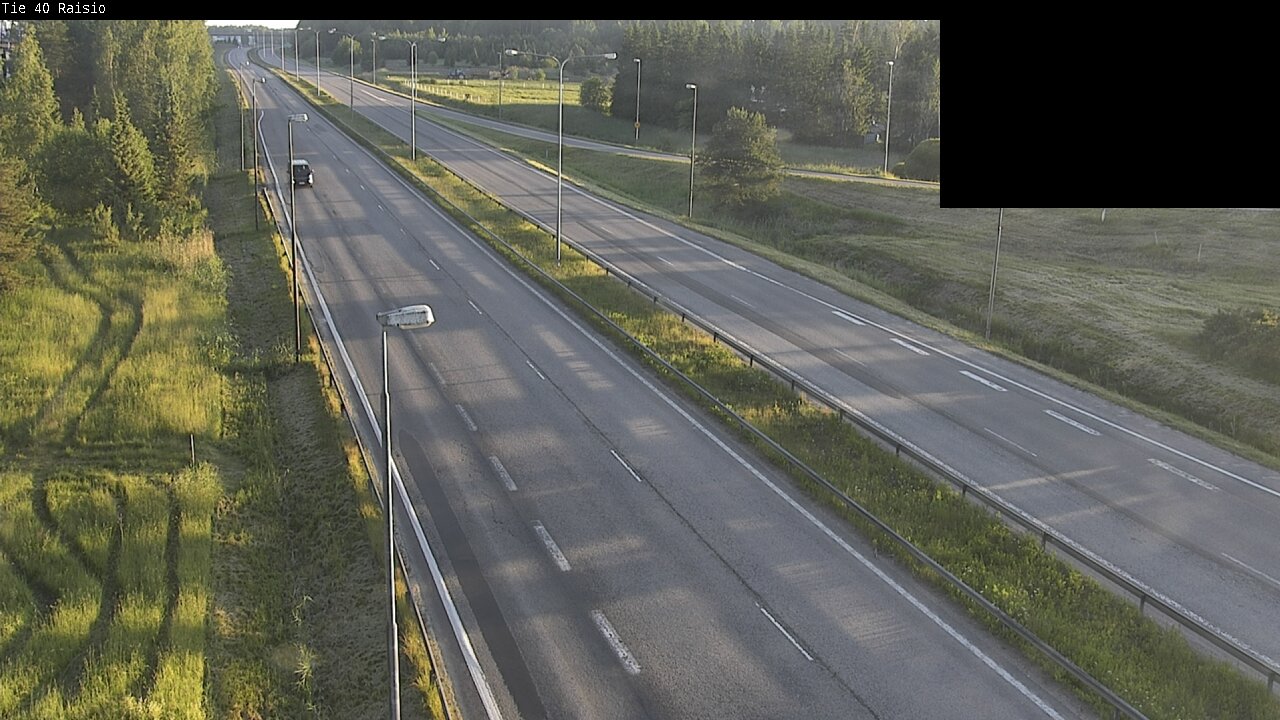 Weather Camera Image Väg 40 Reso, Raisio, Varsinais-Suomi