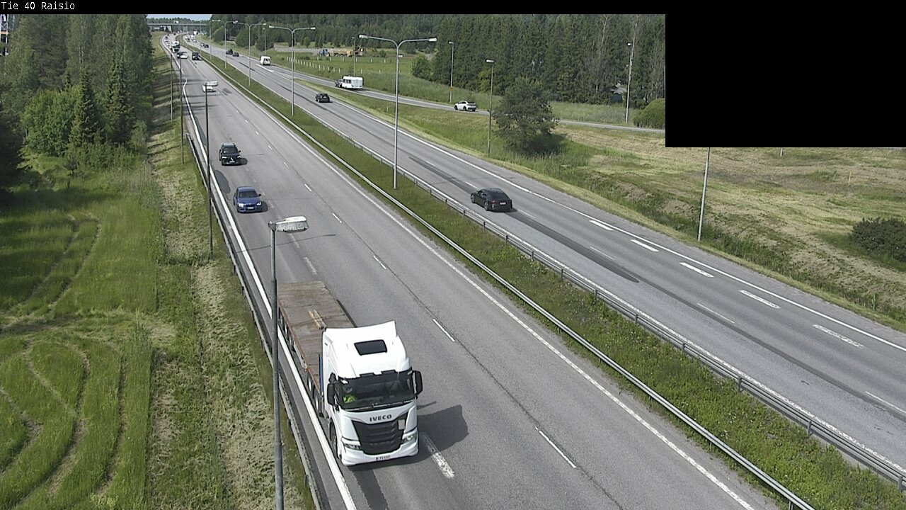 Weather Camera Image Väg 40 Reso, Raisio, Varsinais-Suomi