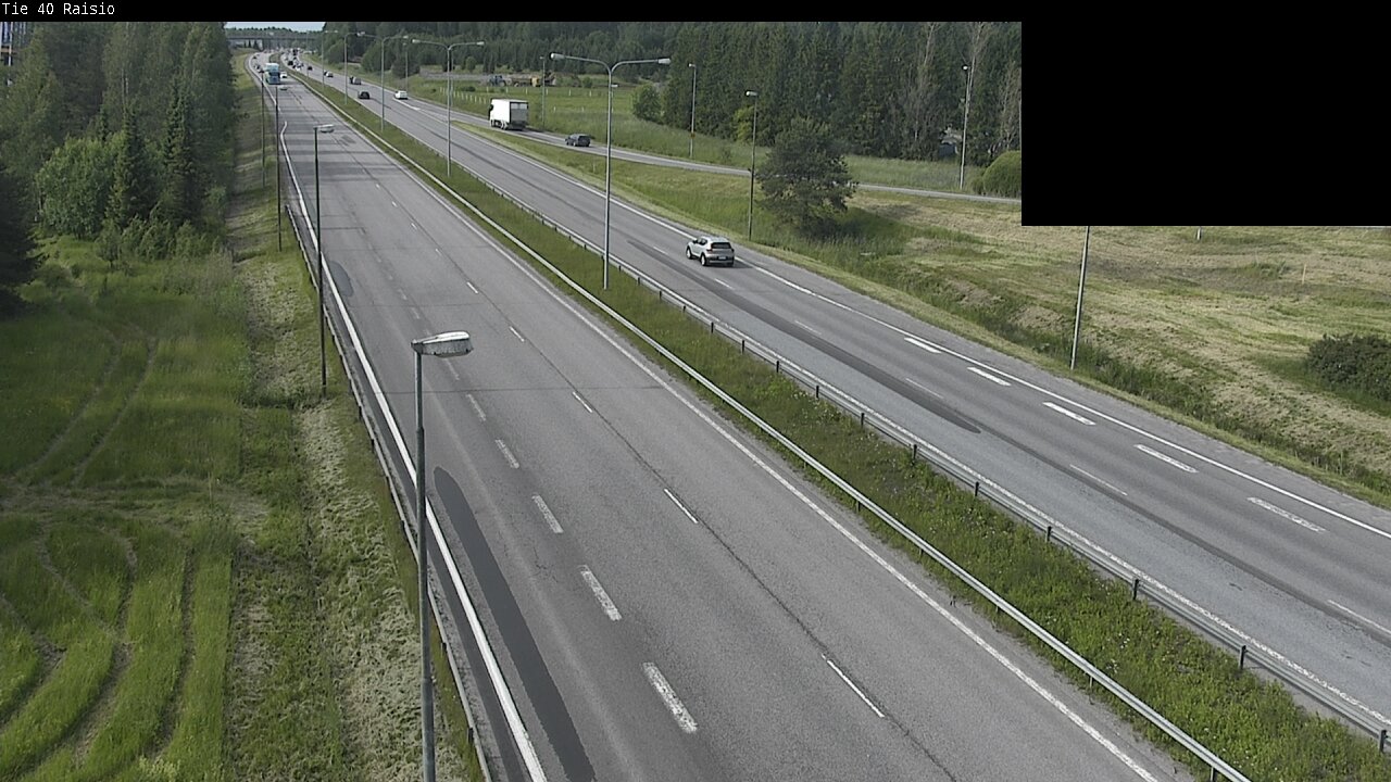 Weather Camera Image Väg 40 Reso, Raisio, Varsinais-Suomi