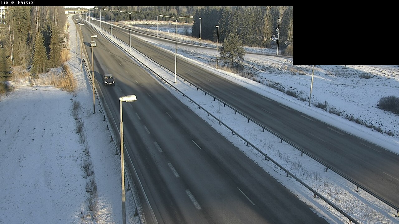 Weather Camera Image Väg 40 Reso, Raisio, Varsinais-Suomi