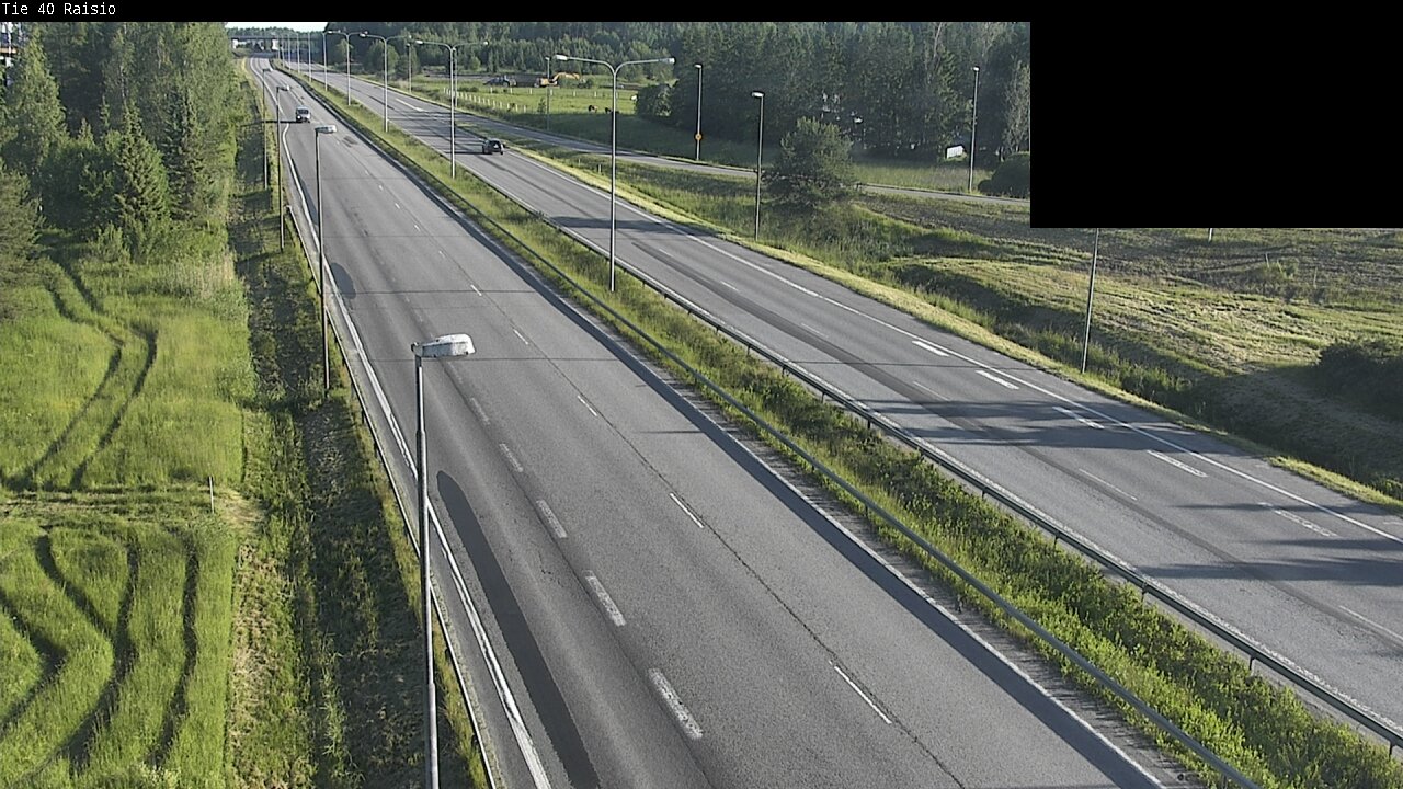 Weather Camera Image Väg 40 Reso, Raisio, Varsinais-Suomi