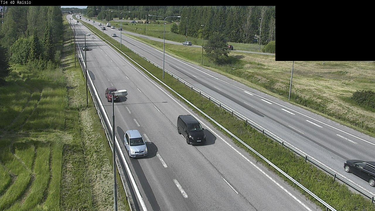 Weather Camera Image Väg 40 Reso, Raisio, Varsinais-Suomi