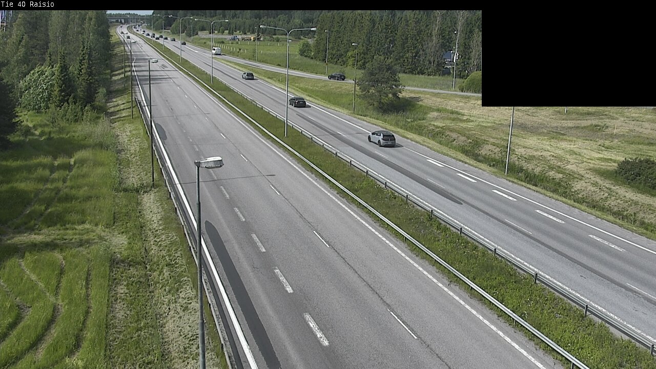 Weather Camera Image Väg 40 Reso, Raisio, Varsinais-Suomi