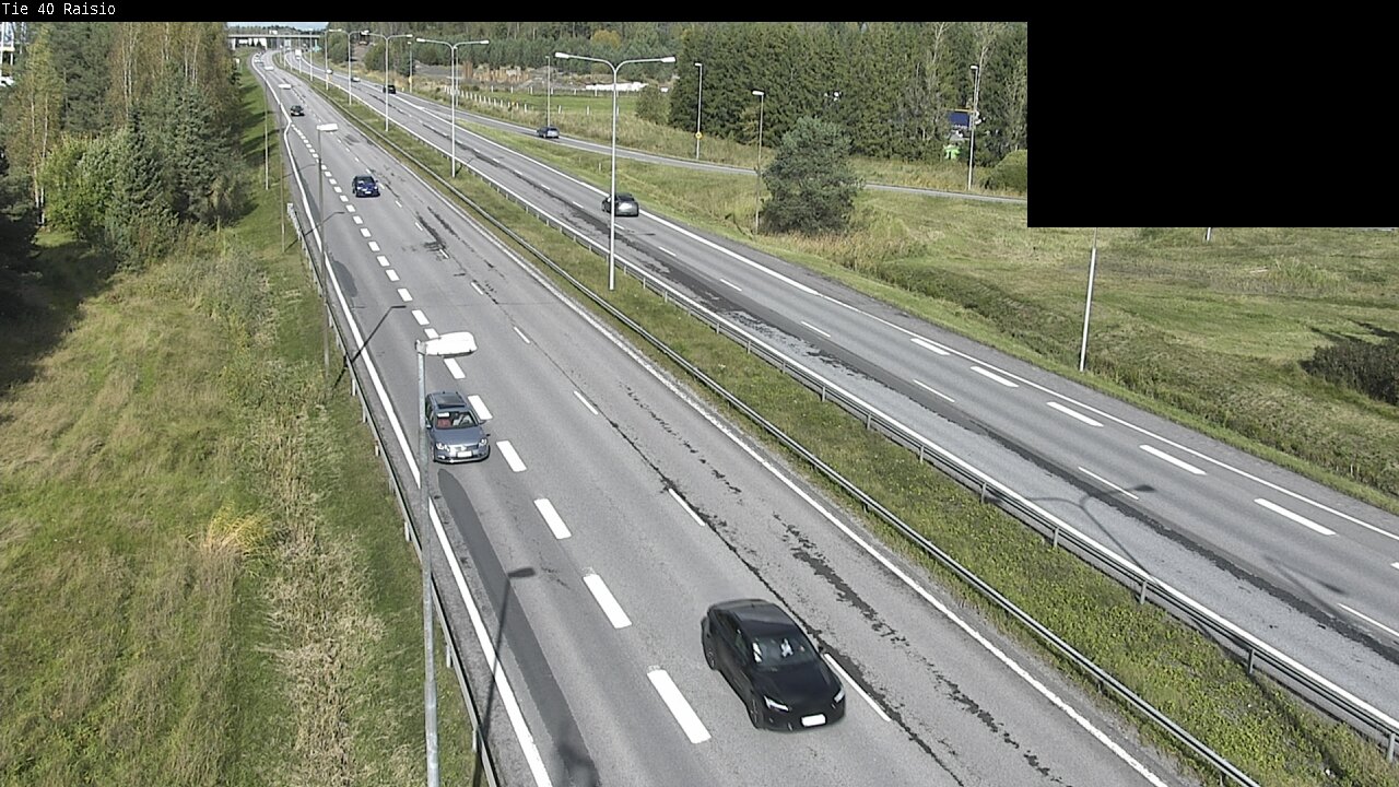 Weather Camera Image Road 40 Raisio, Raisio, Varsinais-Suomi