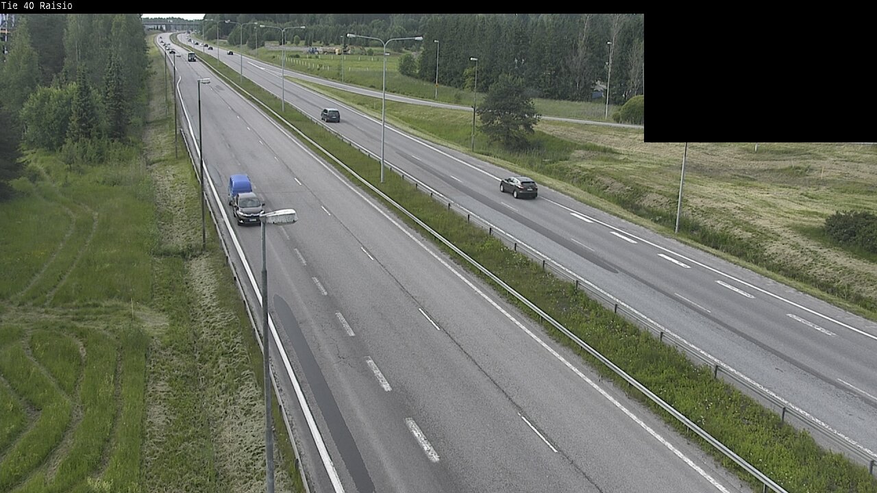 Weather Camera Image Väg 40 Reso, Raisio, Varsinais-Suomi