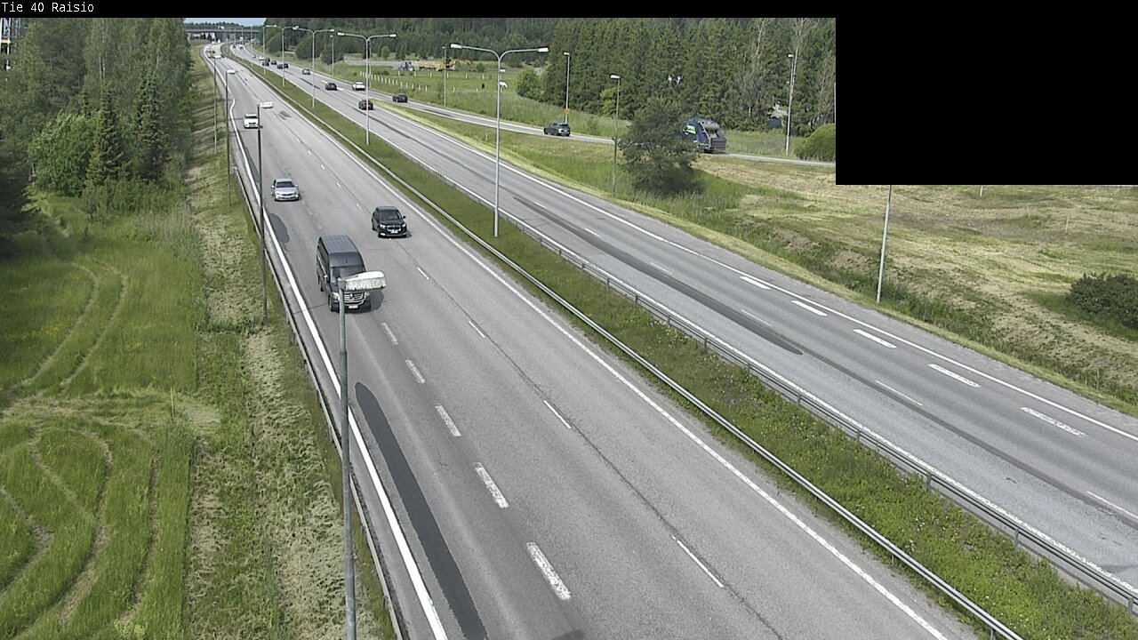 Weather Camera Image Väg 40 Reso, Raisio, Varsinais-Suomi