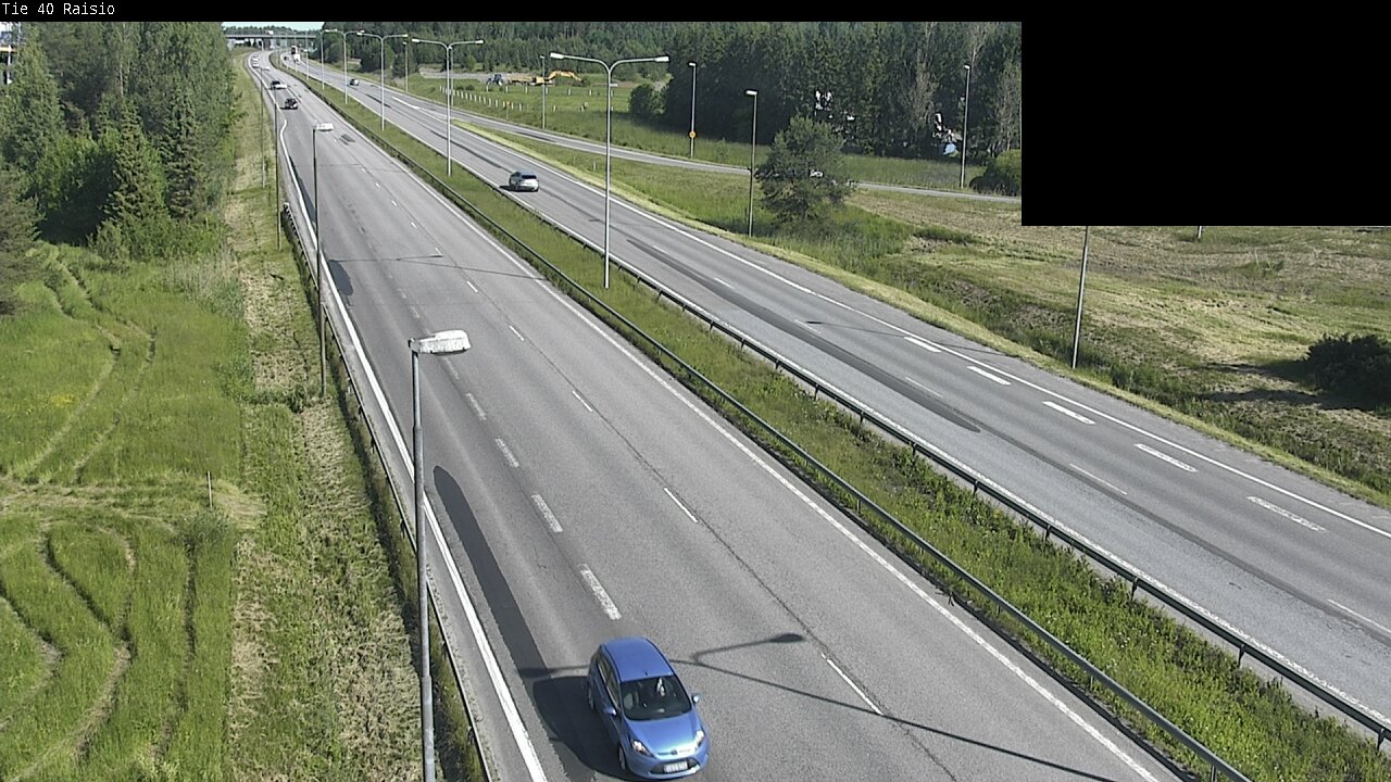 Weather Camera Image Väg 40 Reso, Raisio, Varsinais-Suomi