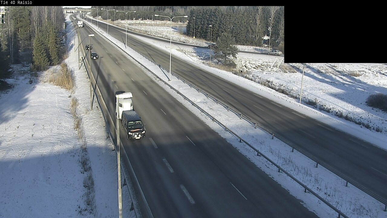 Weather Camera Image Väg 40 Reso, Raisio, Varsinais-Suomi