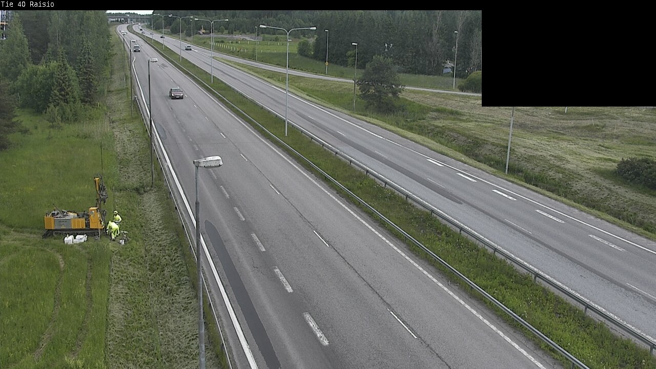 Weather Camera Image Väg 40 Reso, Raisio, Varsinais-Suomi