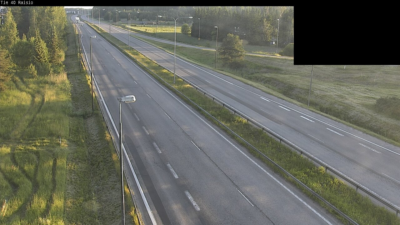 Weather Camera Image Väg 40 Reso, Raisio, Varsinais-Suomi