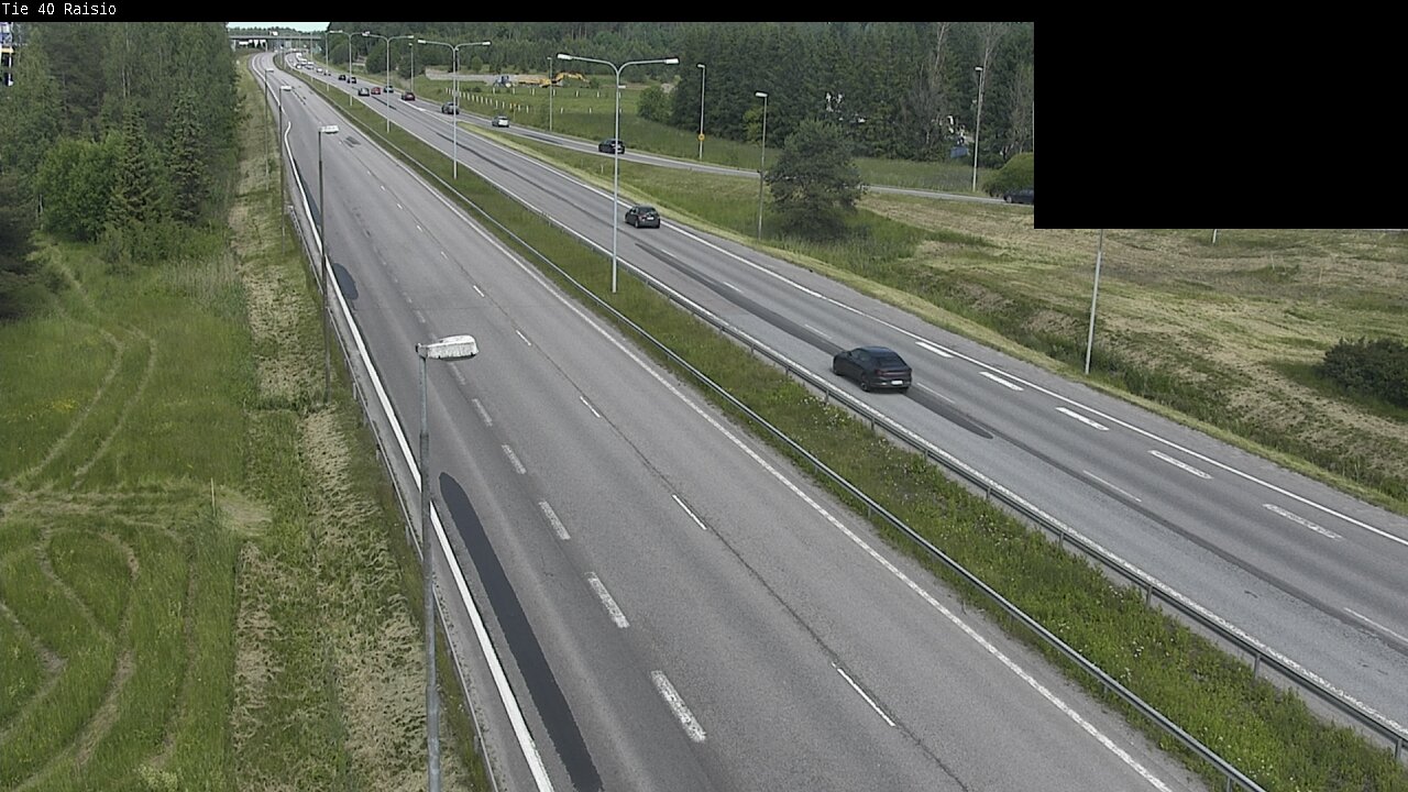 Weather Camera Image Väg 40 Reso, Raisio, Varsinais-Suomi